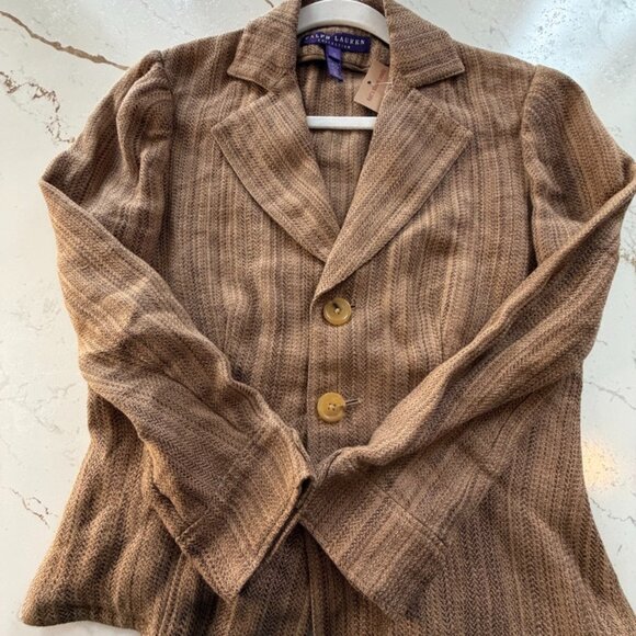 Ralph Lauren Collection Linen Blazer - Picture 4 of 12